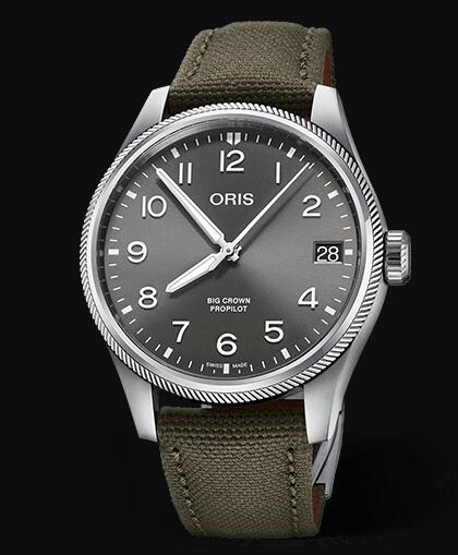 Oris Aviation Big Crown Propilot Big Date 41MM Replica Watch 01 751 7761 4063-07 3 20 03LC